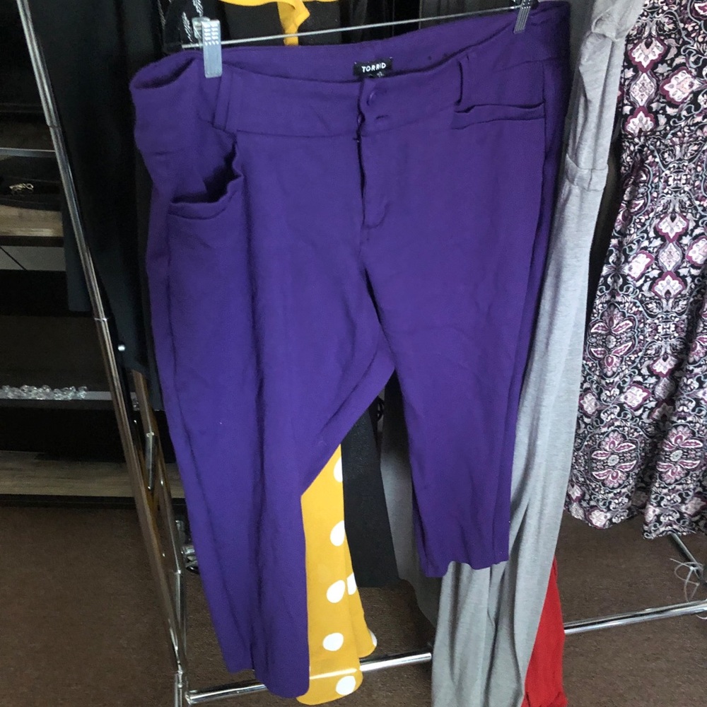 Torrid size 22 ankle pant